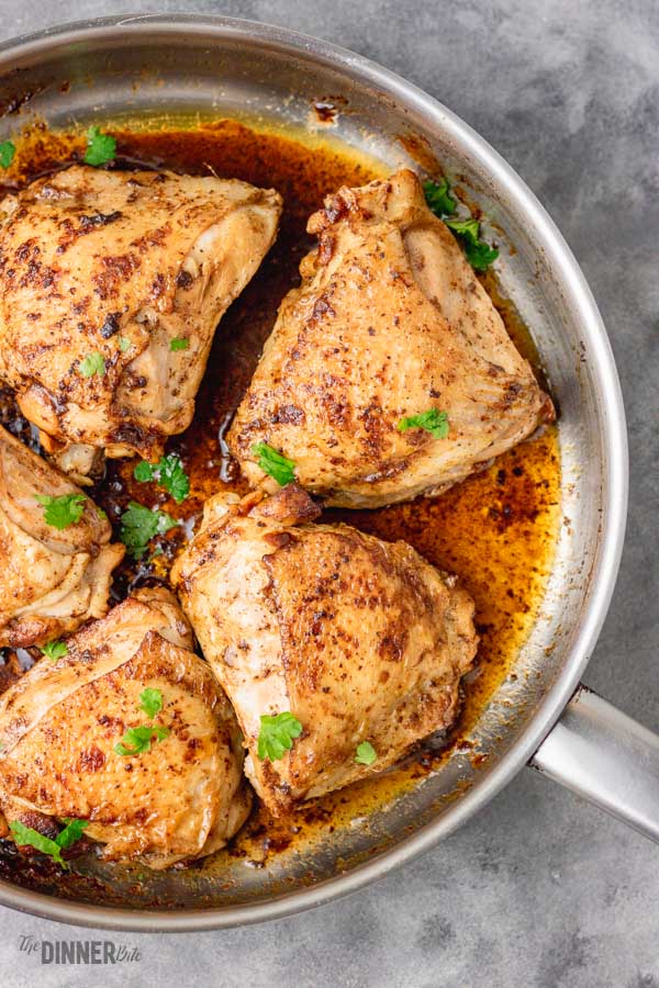 Stove Top Chicken Thighs Pan Seared Chicken Thighs | simplyrecipes