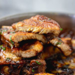 Honey Garlic Pork Chops Recipe - The Dinner Bite