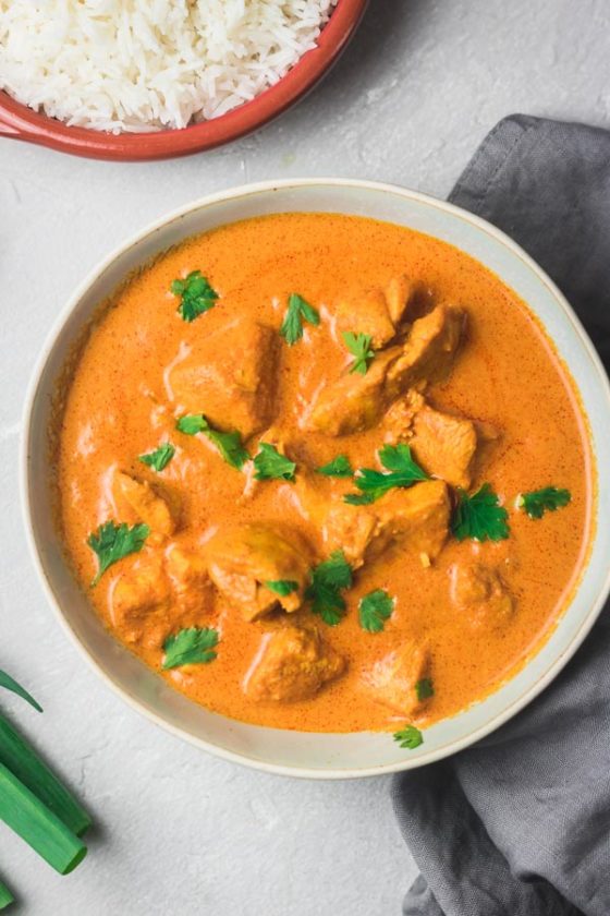 Instant Pot Chicken Curry (Butter Chicken) - The Dinner Bite