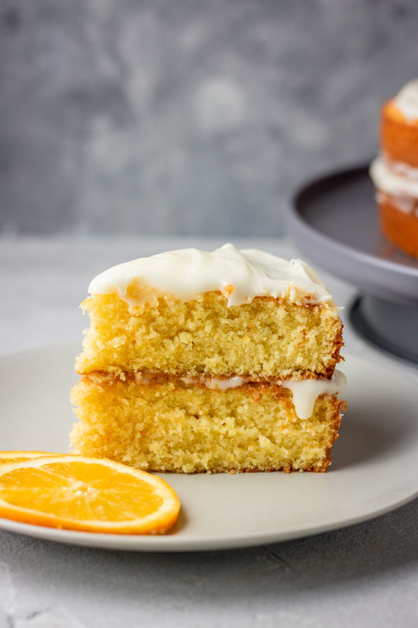 Orange Cake {Moist & Flavorful} - Celebrating Sweets