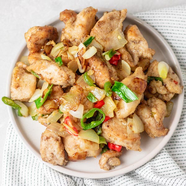 Salt And Pepper Chicken Chinese Recipe Img 12 