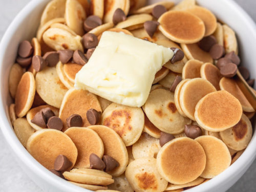 Mini Pancakes Cereal - Ramona's Cuisine