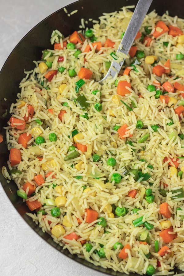 Easy Vegetable Fried Rice Recipe - 96