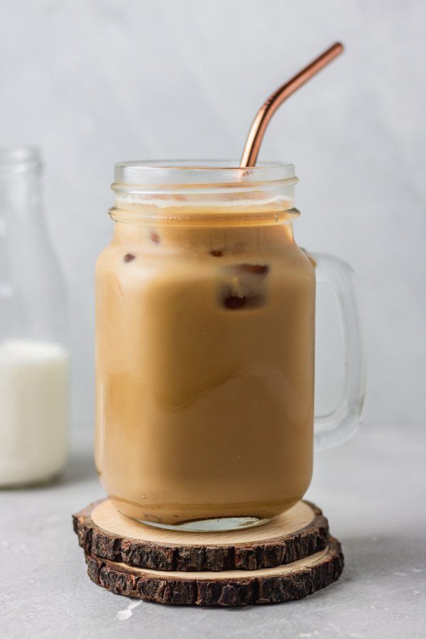 Take It Easy Iced Coffee Glass Glass Coffee Cup Aesthetic Coffee