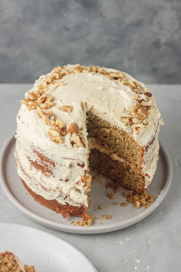 Sour Cream Coffee Cake Recipe » Dassana's Veg Recipes