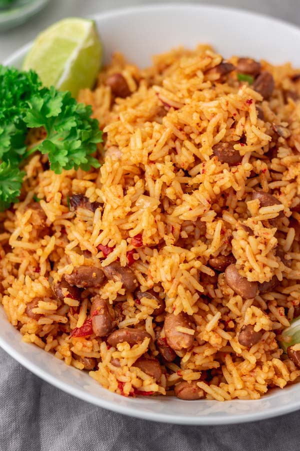 Instant pot rice and beans