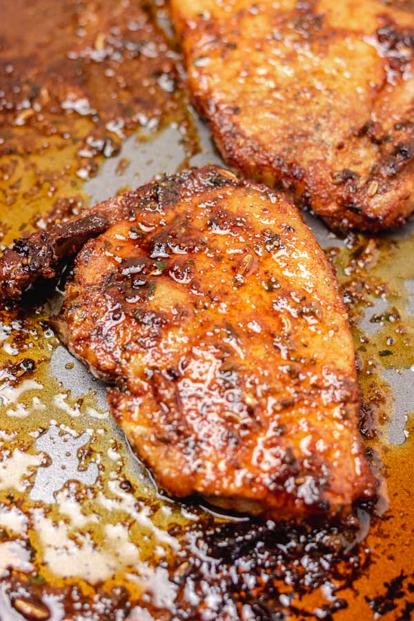 recipe for oven baked boneless pork chops with aso sauce