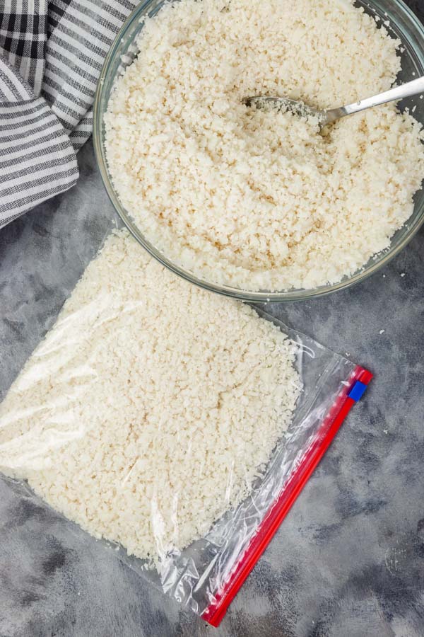 How To Make Cauliflower Rice (Cauli Rice) - The Dinner Bite