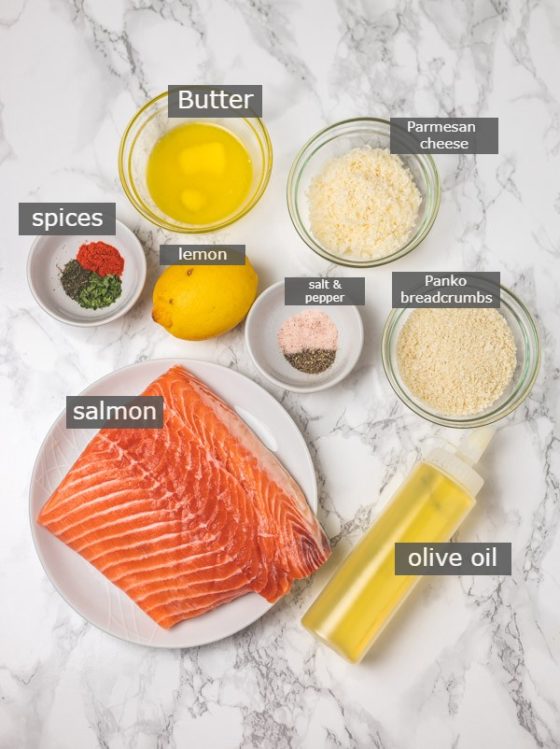 Parmesan Crusted Salmon Recipe - The Dinner Bite
