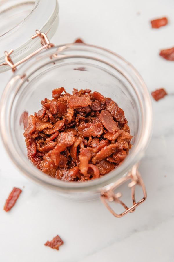 How To Make Bacon Bits  Bacon Crumbles  - 88