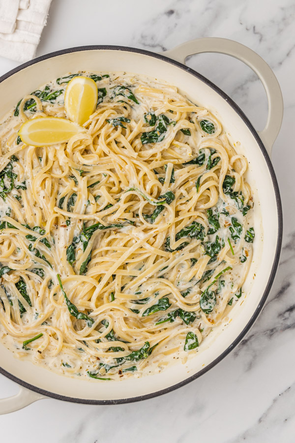 Spinach And Ricotta Pasta - The Dinner Bite